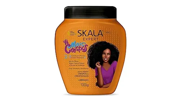 Melhores Cremes para Cabelo Crespo Skala: Volume e Definição