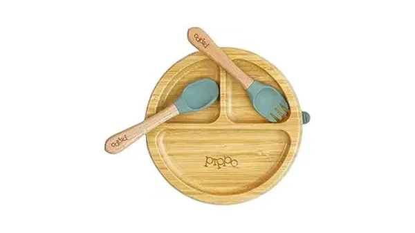10 Melhores Kits de Prato e Talher Infantil de Bambu