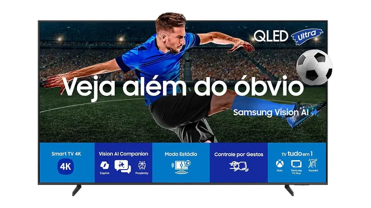 Melhores TVs 50 Polegadas Samsung com IA Vision para Você