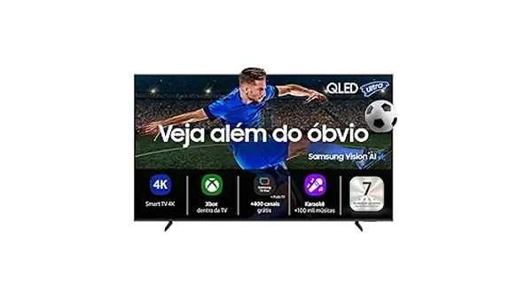 Melhores TVs QLED Samsung com IA e Qualidade Impecável