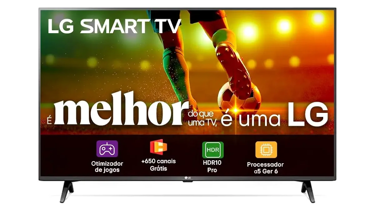 Melhores TVs LG 43 Polegadas com Menor Consumo de Energia