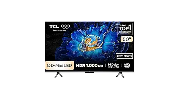 Melhores TVs 50 Polegadas para Apartamentos Pequenos