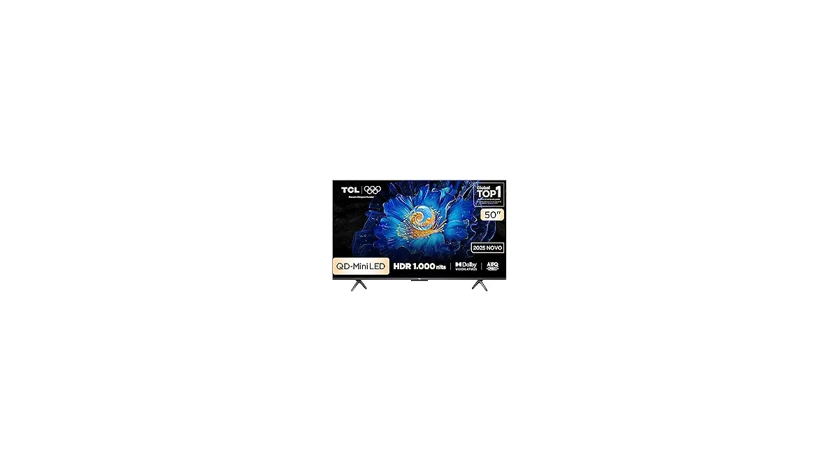 Melhores TVs 50 Polegadas para Apartamentos Pequenos