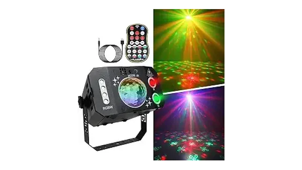 Melhores Projetores de Luzes para Festas: Laser vs. LED