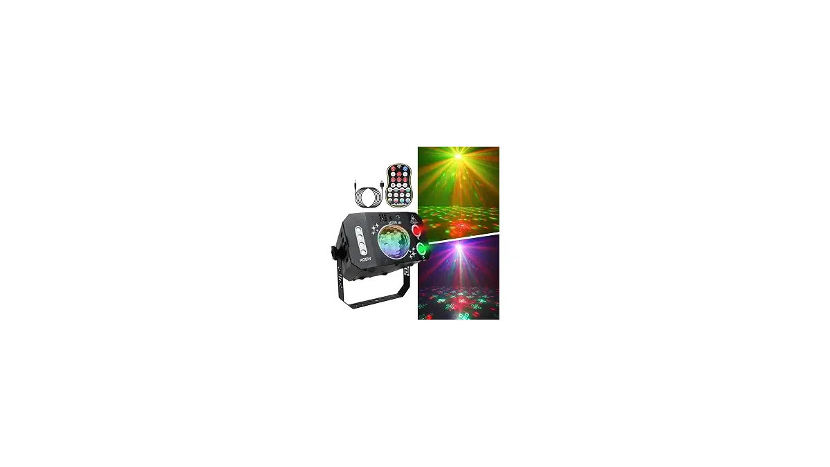 Melhores Projetores de Luzes para Festas: Laser vs. LED
